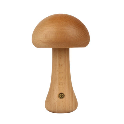 Wooden Mushroom LED Night Light