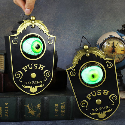 Animated Eyeball Halloween Doorbell Decoration