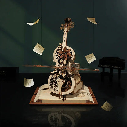 Buildable cello kit for music lovers