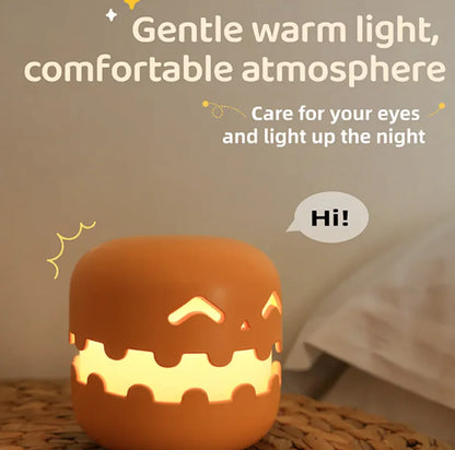Cute Pumpkin Night Light for Kids