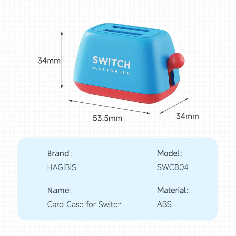 Mini Toaster Nintendo Game Card Case