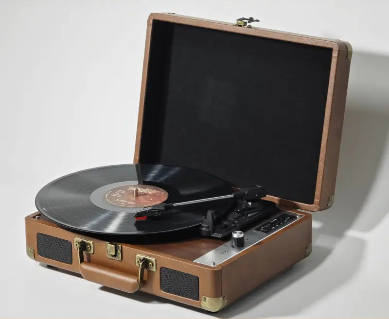 Portable Bluetooth Turntable - Vinyl Record Player