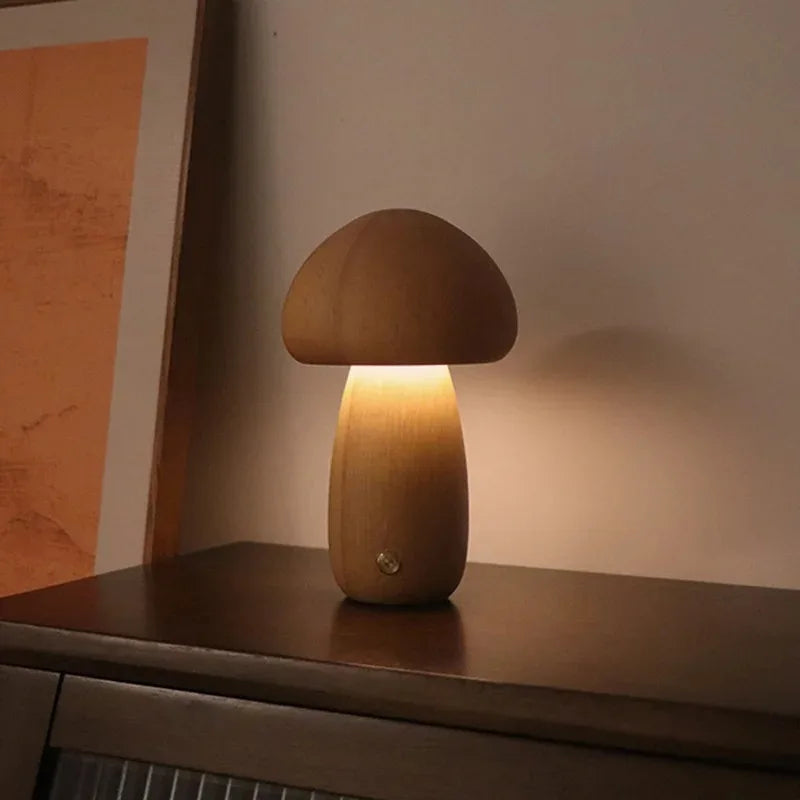 Retro Mushroom LED Night Light