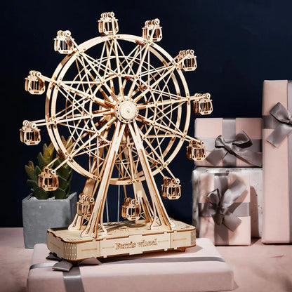 Ferris wheel music box 3D puzzle