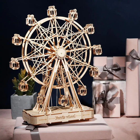 Ferris wheel music box 3D puzzle