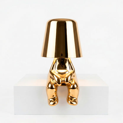 Thinker Statue Desk Lamp