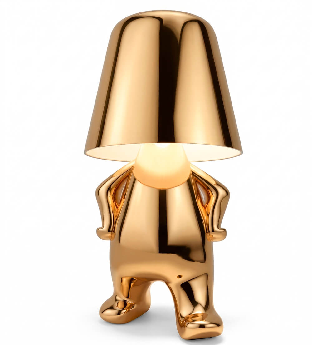 Thinker Statue Desk Lamp