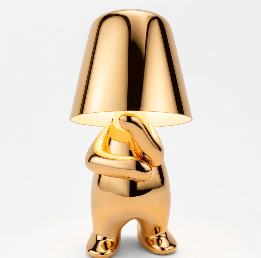 Thinker Statue Desk Lamp
