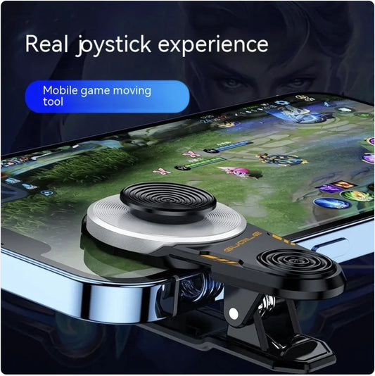 Mobile joystick controller with packaging, manual, and accessories included