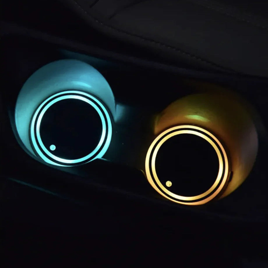 Fun LED Cup Holder Insert – Perfect Gift for Car Lovers
