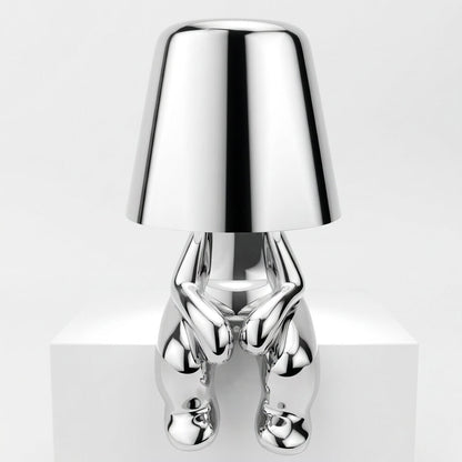 Thinker Statue Desk Lamp