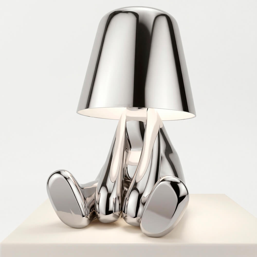 Thinker Statue Desk Lamp