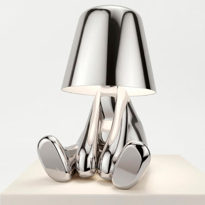 Thinker Statue Desk Lamp