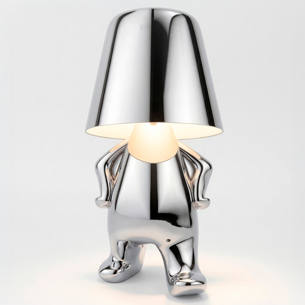 Thinker Statue Desk Lamp
