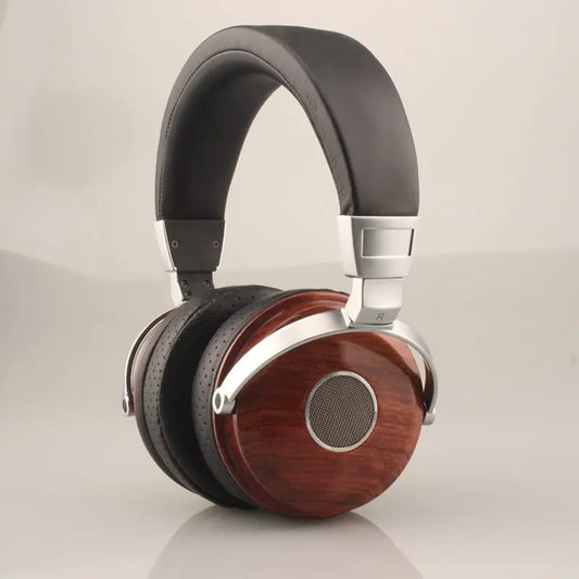 retro wooden headphones, best gamer gifts